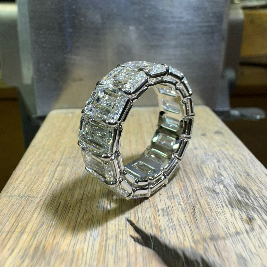 Custom ring in progress